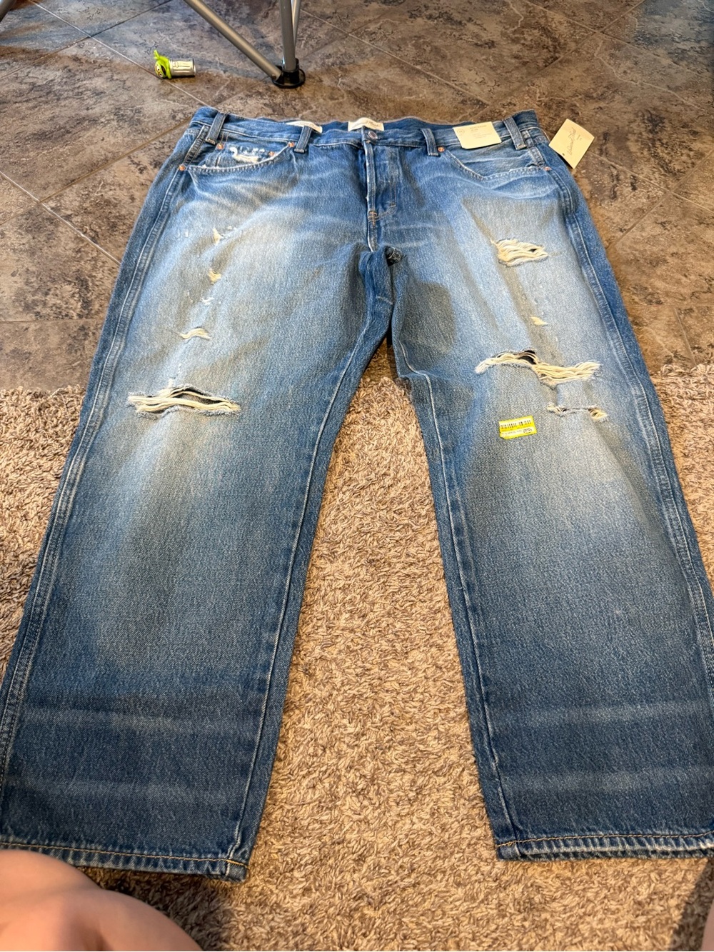 🐷Universal Thread Light Blue Distressed Boyfriend Jeans